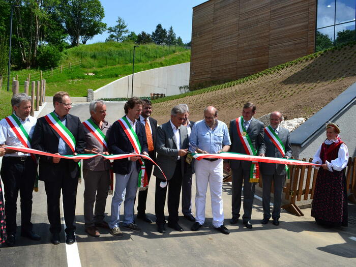 2012 inaugurazione Centrale di Teleriscaldamento di Primiero